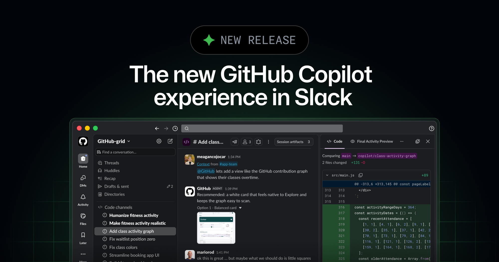 GitHub Copilot chạy phiên Agent dùng chung trong Slack