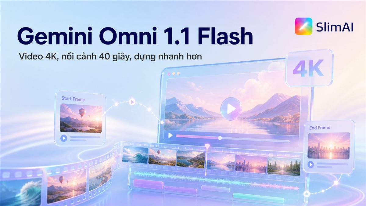 Gemini Omni 1.1 Flash dựng video 4K, nối cảnh 40 giây | Bản tin AI ngày 28/08
