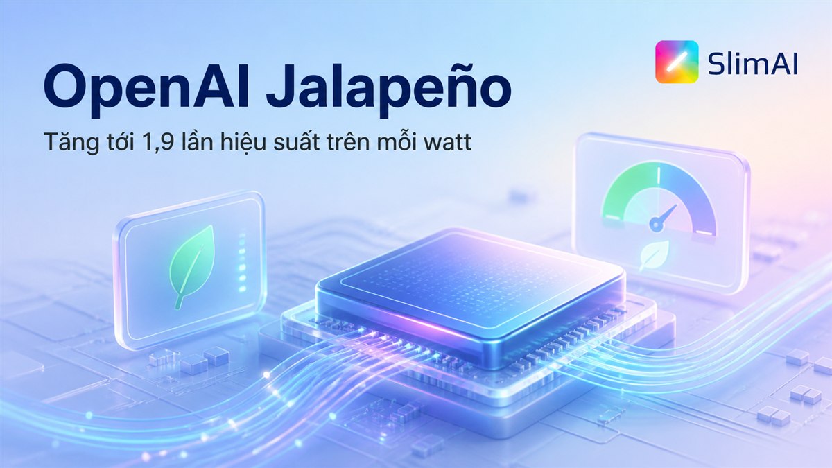 OpenAI Jalapeño tăng 1,9 lần hiệu suất trên mỗi watt | Bản tin AI ngày 26/08