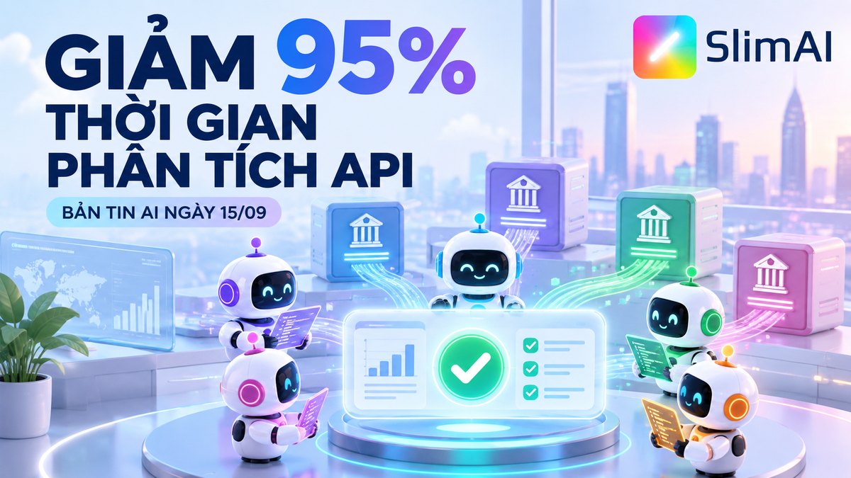 Ninth Wave giảm 95% thời gian phân tích API ngân hàng | Bản tin AI ngày 15/09