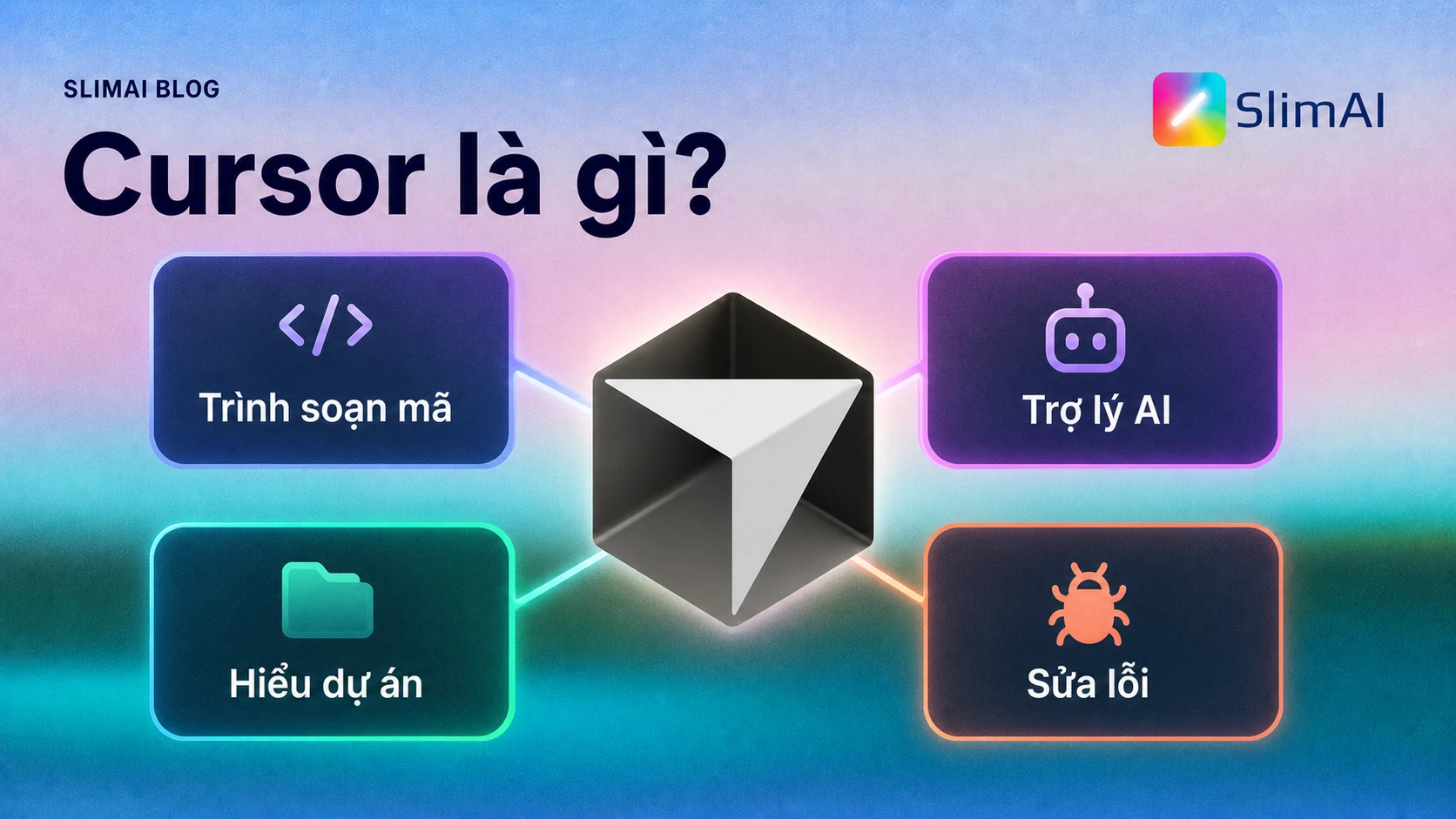 Cursor là công cụ lập trình AI có thể hiểu dự án, hỗ trợ sửa lỗi và làm việc với mã nguồn