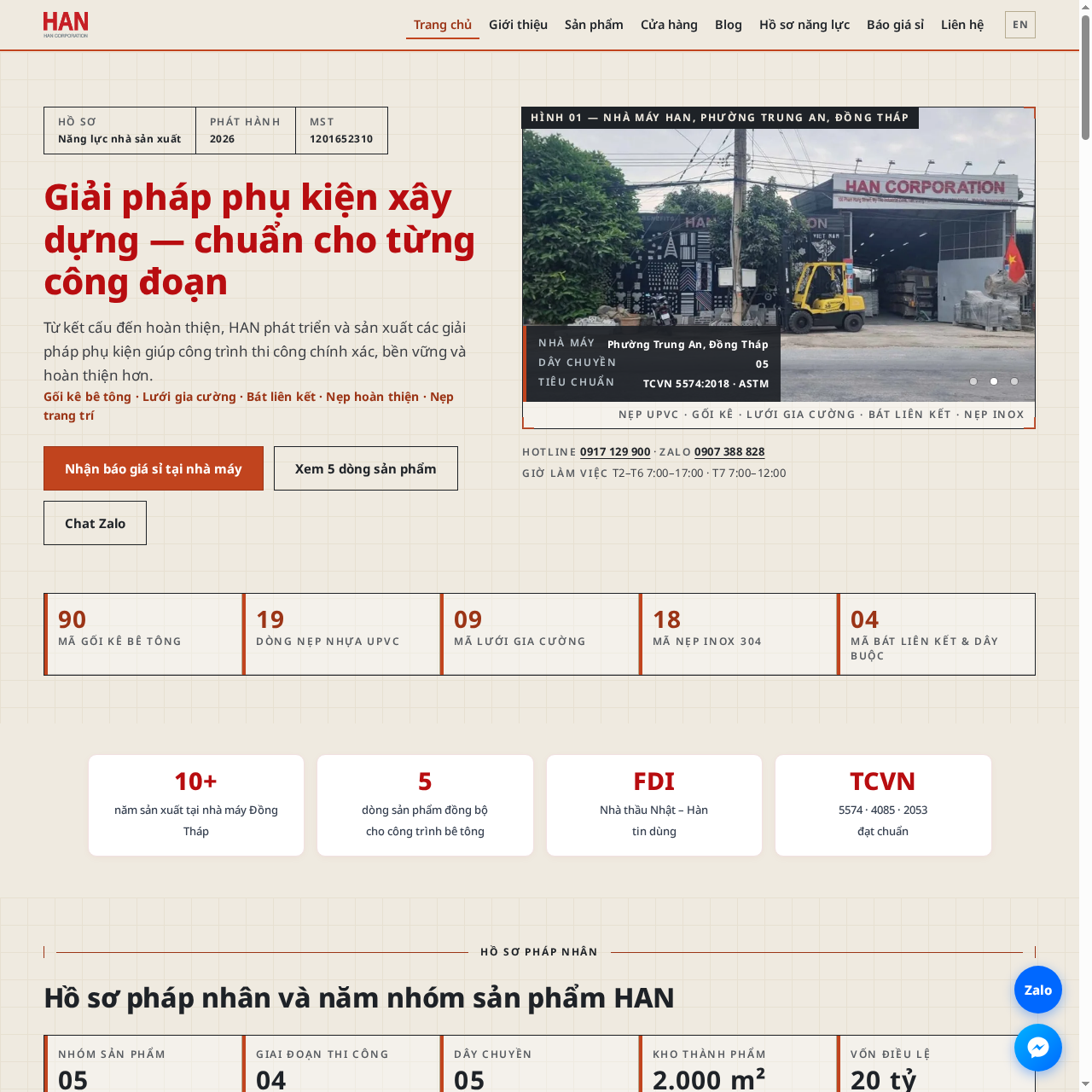 Vật liệu xây dựng DHN