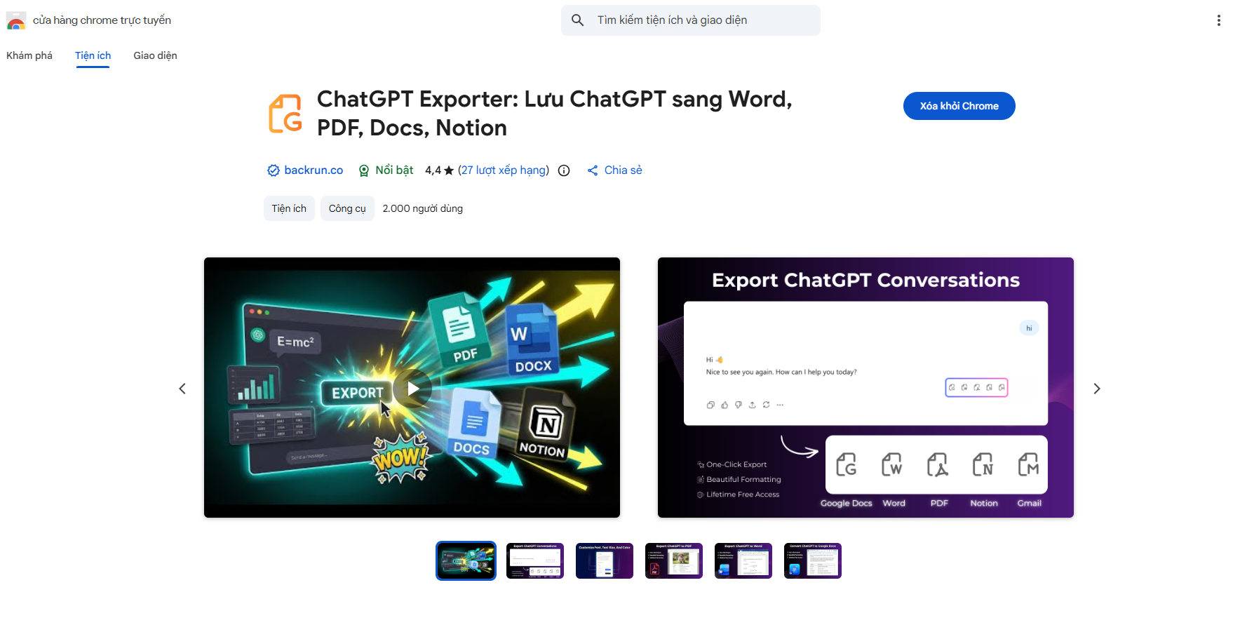Cách copy từ ChatGPT sang Word