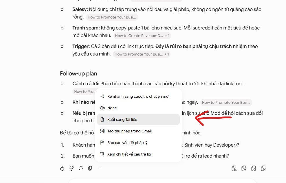 Cách copy từ Gemini sang Word không bị lỗi font