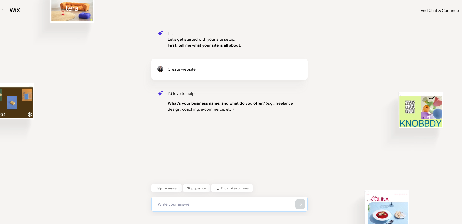 AI tạo website miễn phí