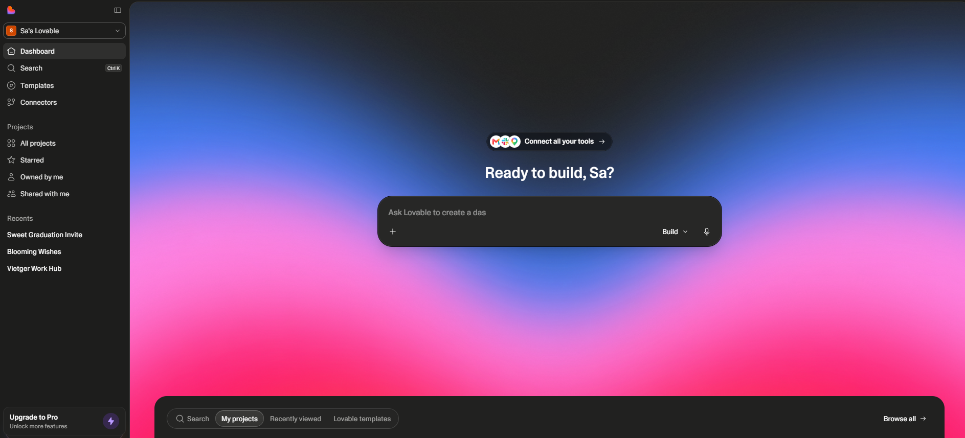 AI tạo website